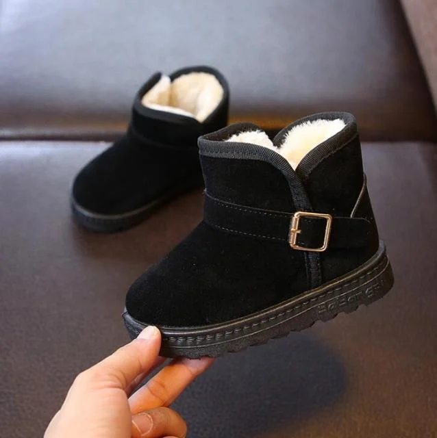 Children's Fur Lined Warm Winter Boots -  - #tag1#