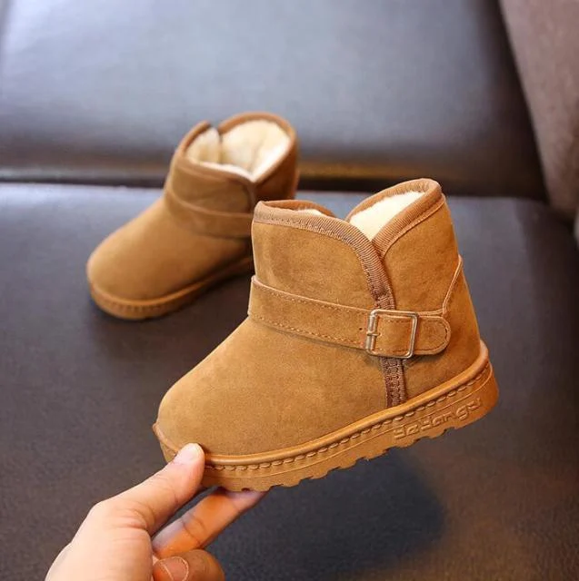 Children's Fur Lined Warm Winter Boots -  - #tag1#