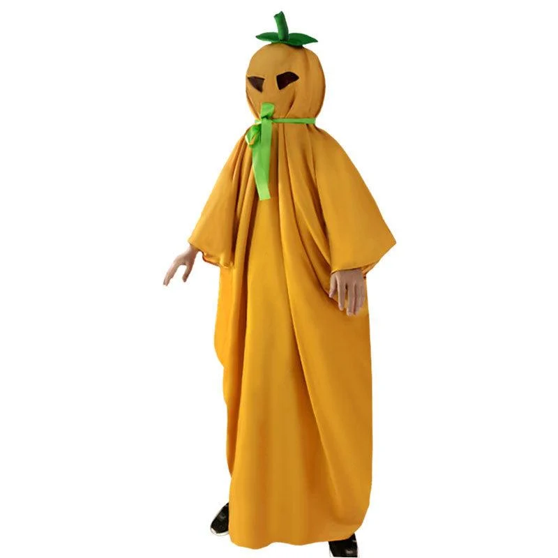 Children's Halloween Costume Pumpkin Cloak -  - #tag1#