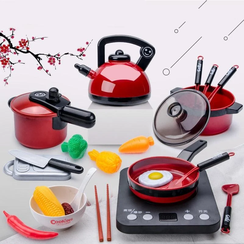 Children's Kitchen Toy Set - 11pcs -  - #tag1#