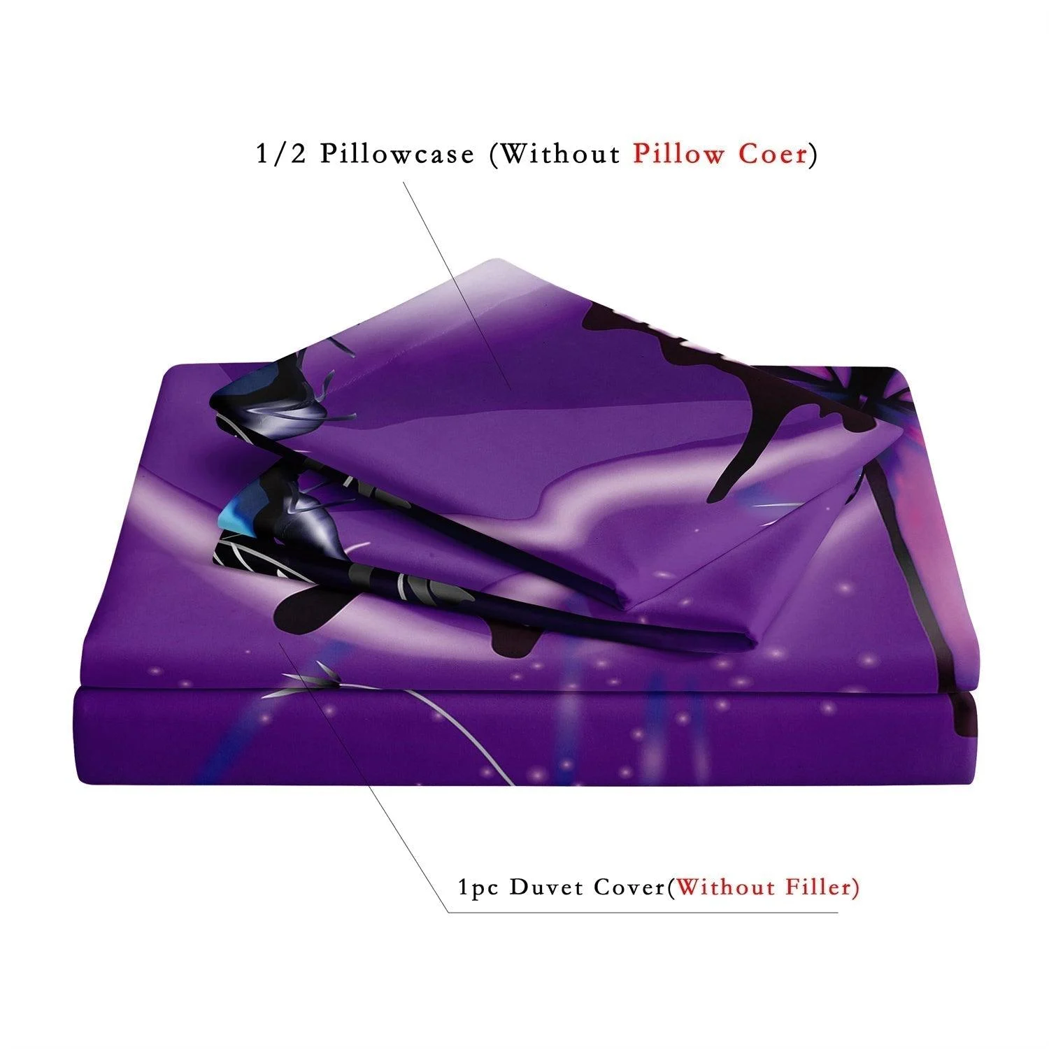 Children's Room - Luxury Butterfly Duvet Cover Bedding Set -  - #tag1#