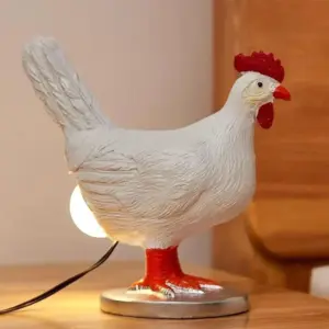 Children's night light chicken with luminous egg