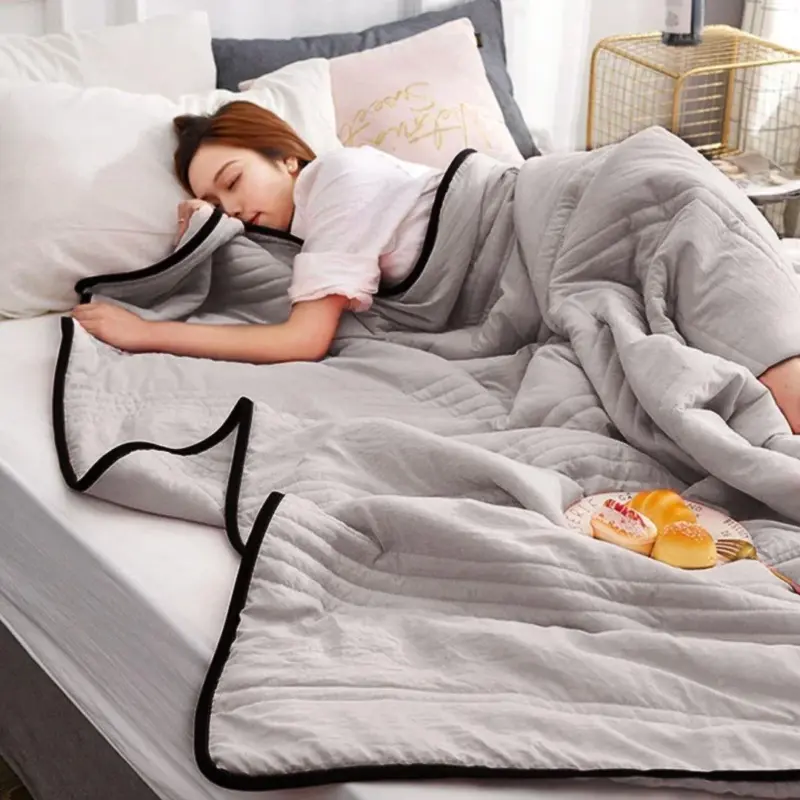 ChillBreeze Cooling Blanket for Cooling Nights tag1
