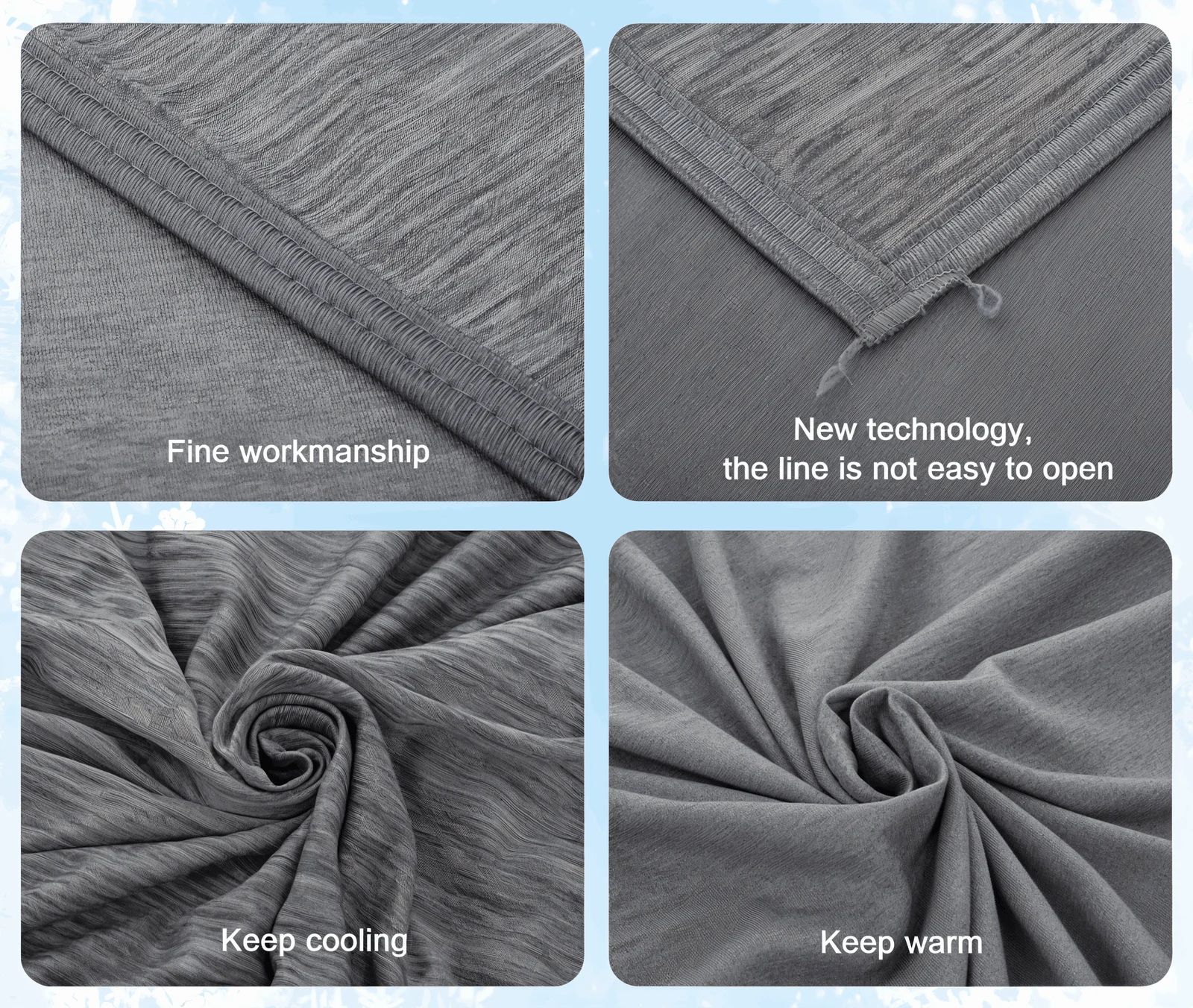 Chilly Cooling Blanket - Cooling Cotton Blanket - Cooling Summer Blanket -  - #tag1#