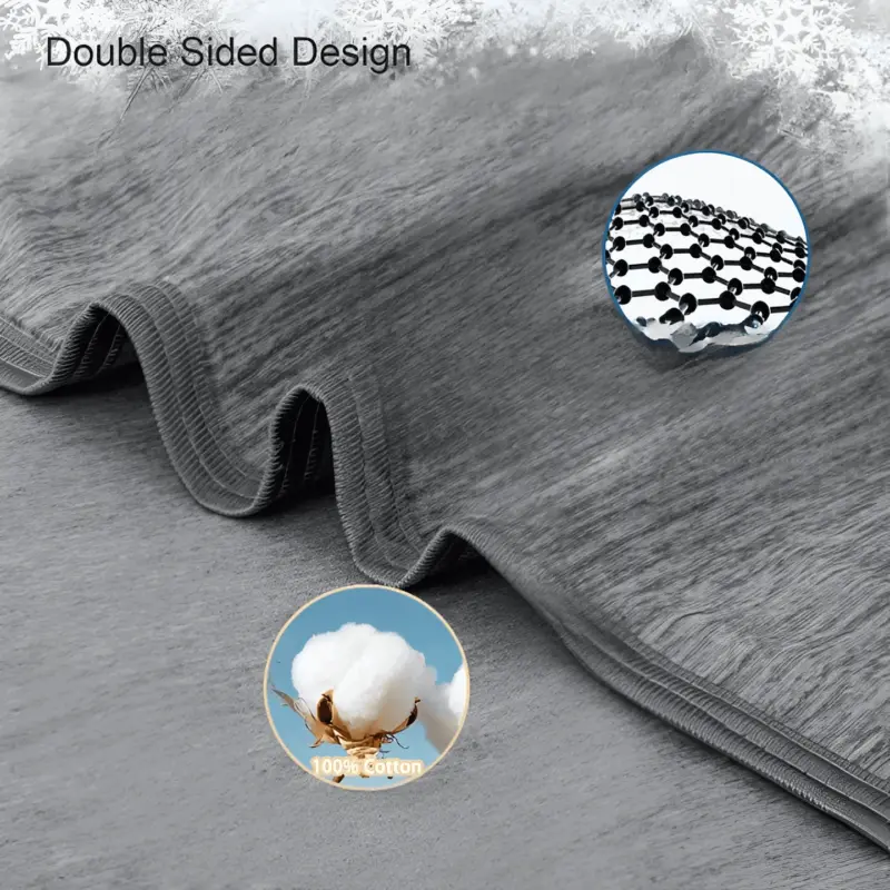 Chilly Cooling Blanket Cooling Cotton Blanket Cooling Summer Blanket tag1