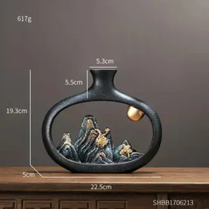 Chinese Style Luxury Vase Sculpture