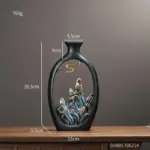 Chinese Style Luxury Vase Sculpture tag1