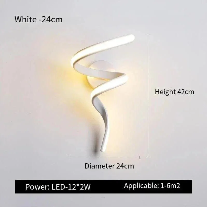Chords Spiral Light Wall Sconce -  - #tag1#