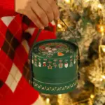 Christmas Cylinder Gift Box tag1