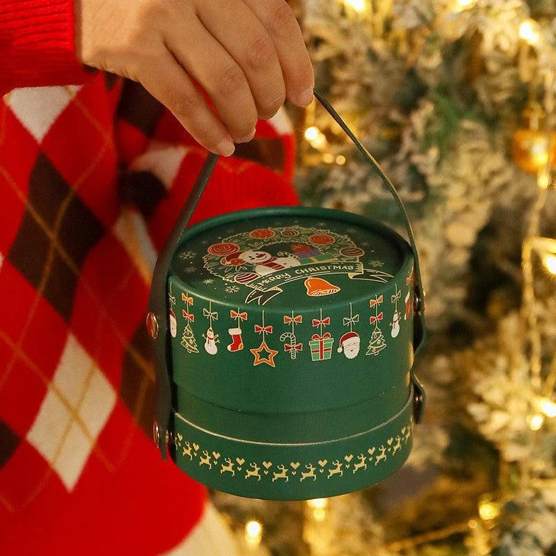 Christmas Cylinder Gift Box -  - #tag1#