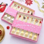 Christmas Decorations for Home Christmas Metal Spoon Gift Set tag1