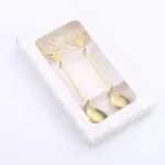 Christmas Decorations for Home Christmas Metal Spoon Gift Set tag1