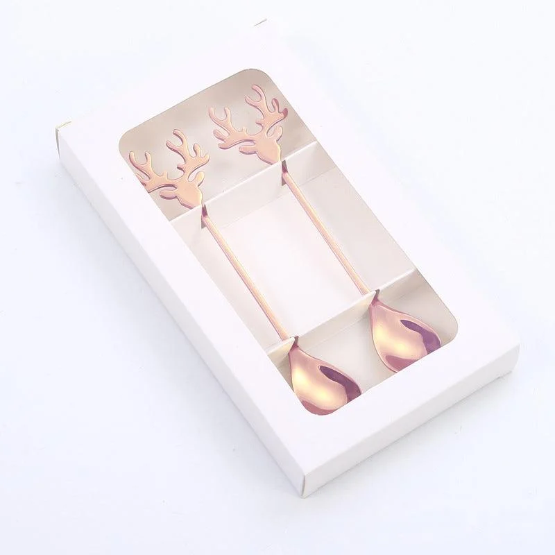 Christmas Decorations for Home - Christmas Metal Spoon Gift Set -  - #tag1#