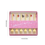 Christmas Decorations for Home Christmas Metal Spoon Gift Set tag1