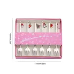 Christmas Decorations for Home Christmas Metal Spoon Gift Set tag1