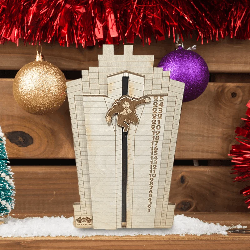 Christmas Die Hard Advent Calendar - Hans Gruber Falling off off Nakatomi Plaza -  - #tag1#