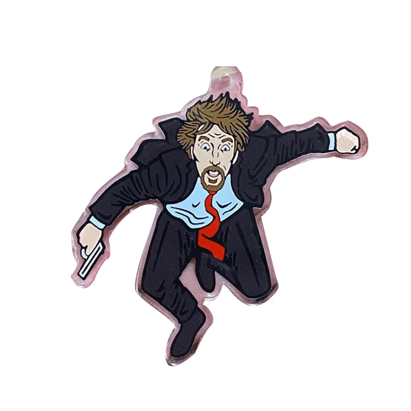 Christmas Die Hard Advent Calendar - Hans Gruber Falling off off Nakatomi Plaza -  - #tag1#