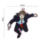Christmas Die Hard Advent Calendar Hans Gruber Falling off off Nakatomi Plaza tag1