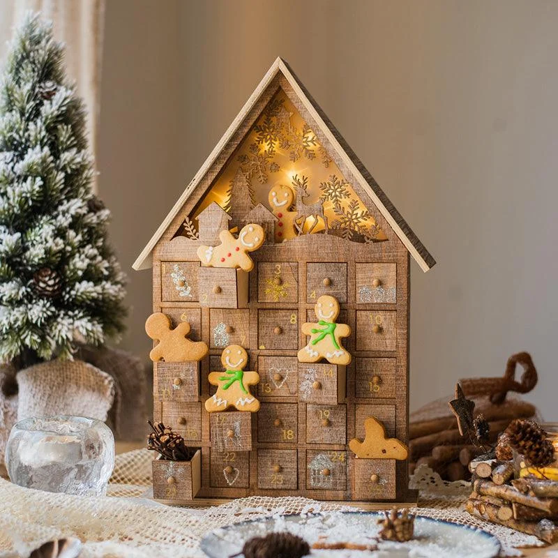 Christmas Drawer Advent Calendar Gift House -  - #tag1#