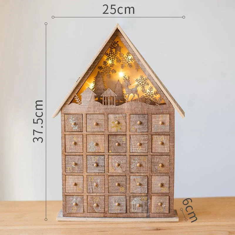 Christmas Drawer Advent Calendar Gift House -  - #tag1#