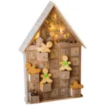 Christmas Drawer Advent Calendar Gift House tag1
