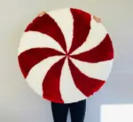 Christmas_Fluffy_Red_Lollipop_Candy_Rug_-_-4157326 Christmas Fluffy Red Lollipop Candy Rug