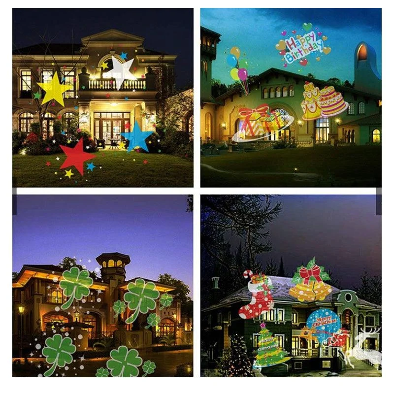 Christmas Laser Light LED Projection for Outdoor Lawn -  - #tag1#