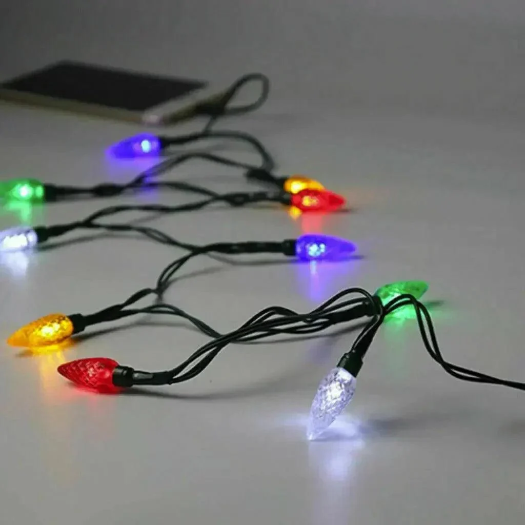 Christmas Light USB Cable Charger For Android + IPhone -  - #tag1#