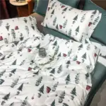 Christmas Milestone Duvet Cover Set Egyptian Cotton tag1