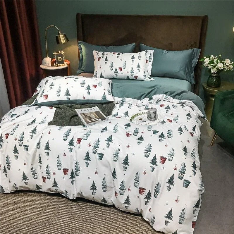Christmas Milestone Duvet Cover Set (Egyptian Cotton) -  - #tag1#