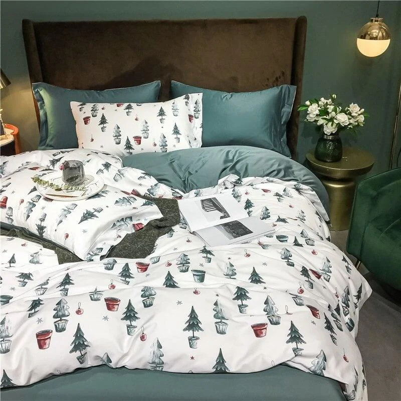 Christmas Milestone Duvet Cover Set (Egyptian Cotton) -  - #tag1#