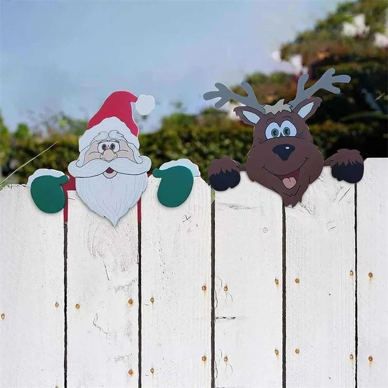 Christmas Themed Fence Decoration -  - #tag1#