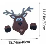 Christmas Themed Fence Decoration tag1