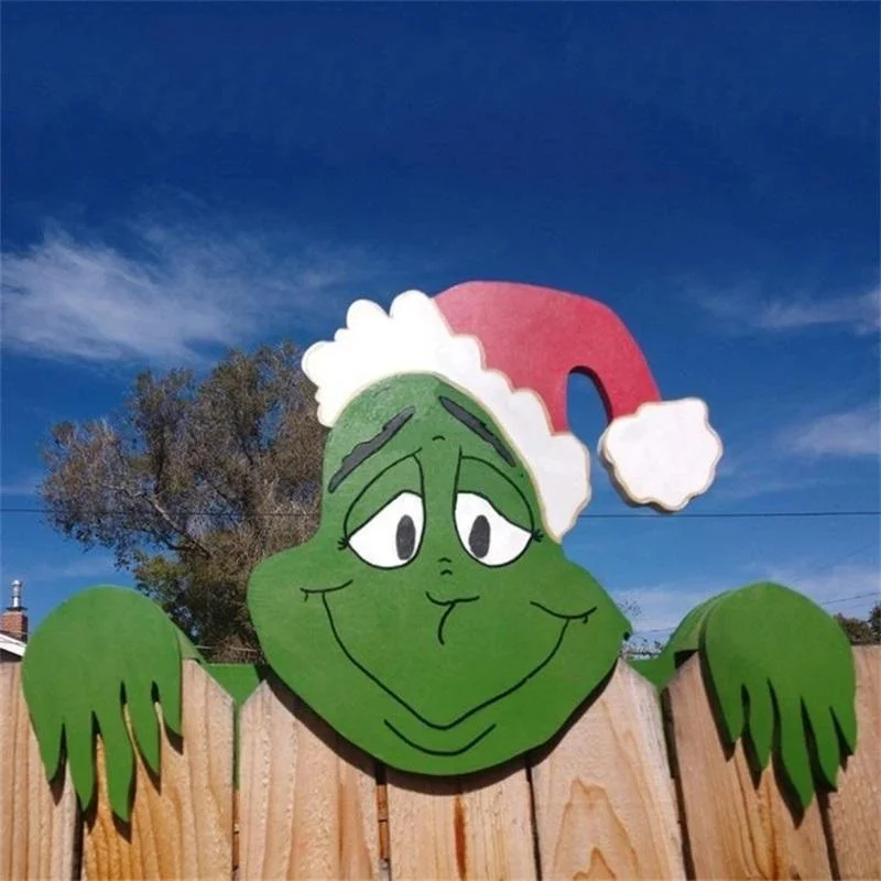 Christmas Themed Fence Decoration -  - #tag1#