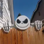 Christmas Themed Fence Decoration tag1