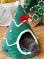 Christmas Tree Pet Bed tag1