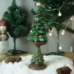 Christmas Tree Resin Wonderland Figurine tag1