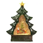 Christmas Tree Snow Globe tag1