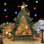 Christmas Tree Snow Globe tag1