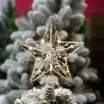 Christmas Tree Topper LED Star Tree Topper Battery Operated tag1