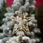 Christmas Tree Topper LED Star Tree Topper Battery Operated tag1