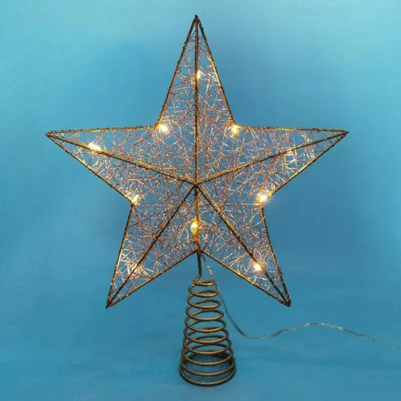 Christmas Tree Topper LED Star Tree Topper Battery Operated -  - #tag1#