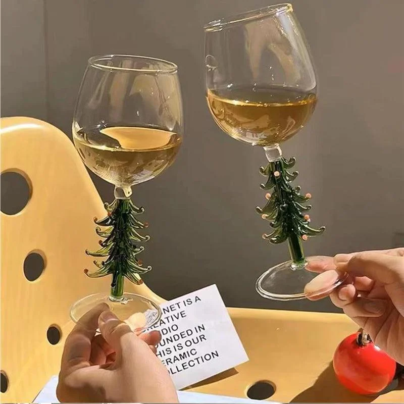 Christmas Tree Wine Goblet -  - #tag1#