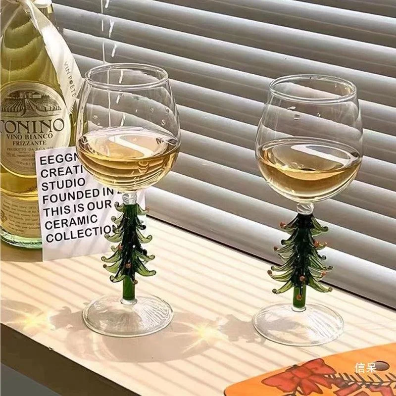 Christmas Tree Wine Goblet -  - #tag1#