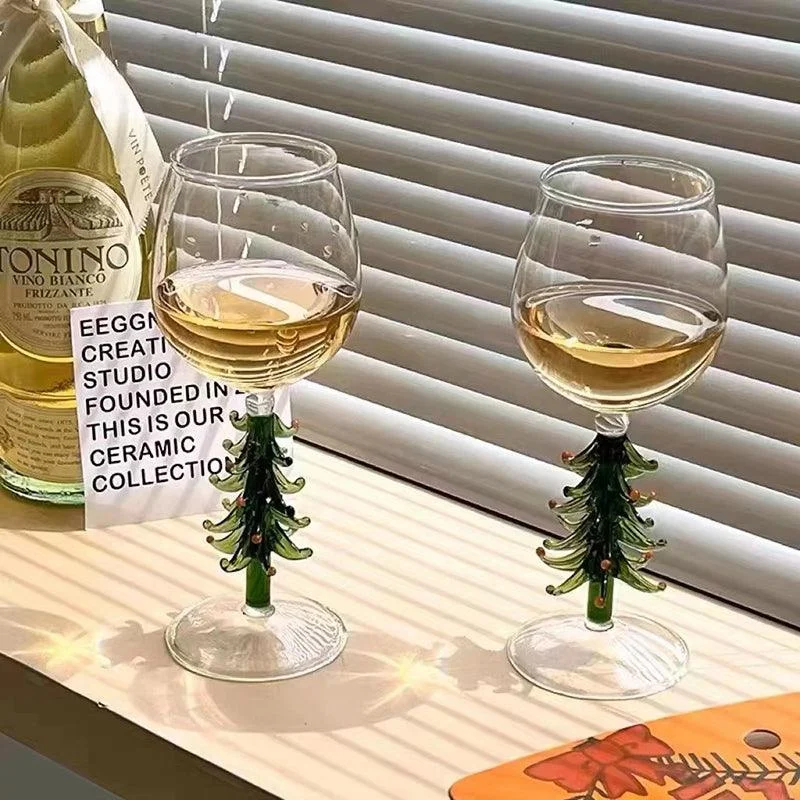 Christmas Tree Wine Goblet -  - #tag1#