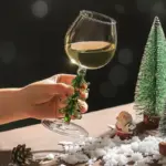 Christmas Tree Wine Goblet tag1