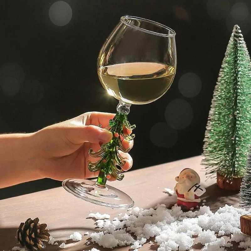 Christmas Tree Wine Goblet -  - #tag1#