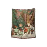 Christmas Vibe Throw Blanket