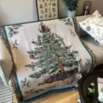Christmas Vibe Throw Blanket