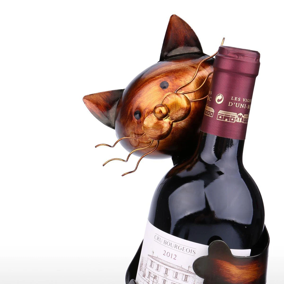 Chrome Cat Wine Holder -  - #tag1#